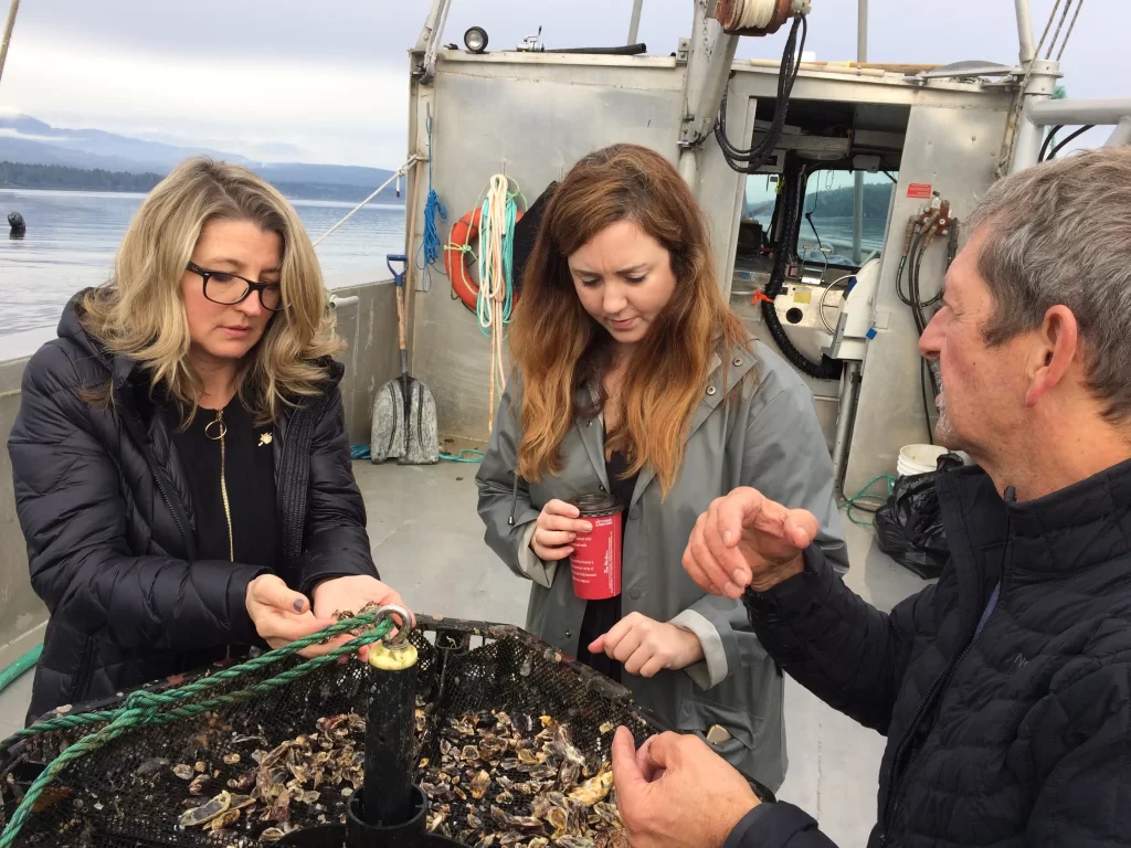 Tour with Hon. Lana Popham, Minister of Agriculture – October 2017