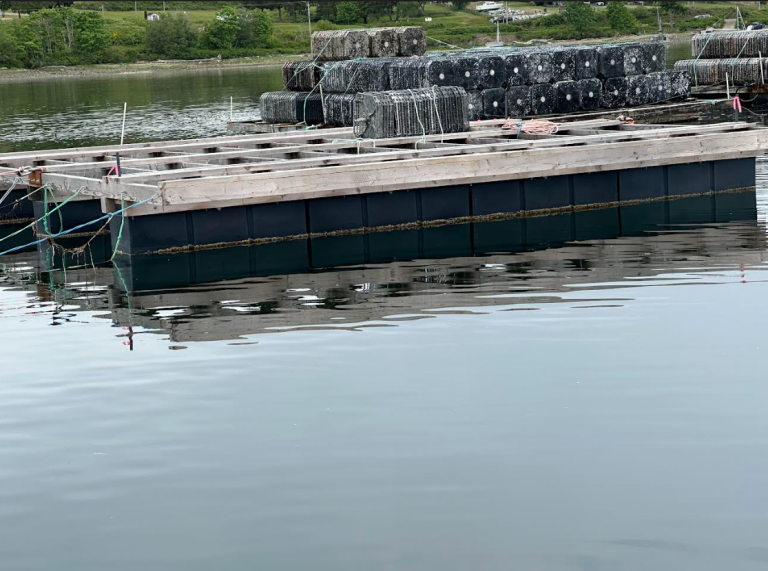 Rafts for Oyster Farming