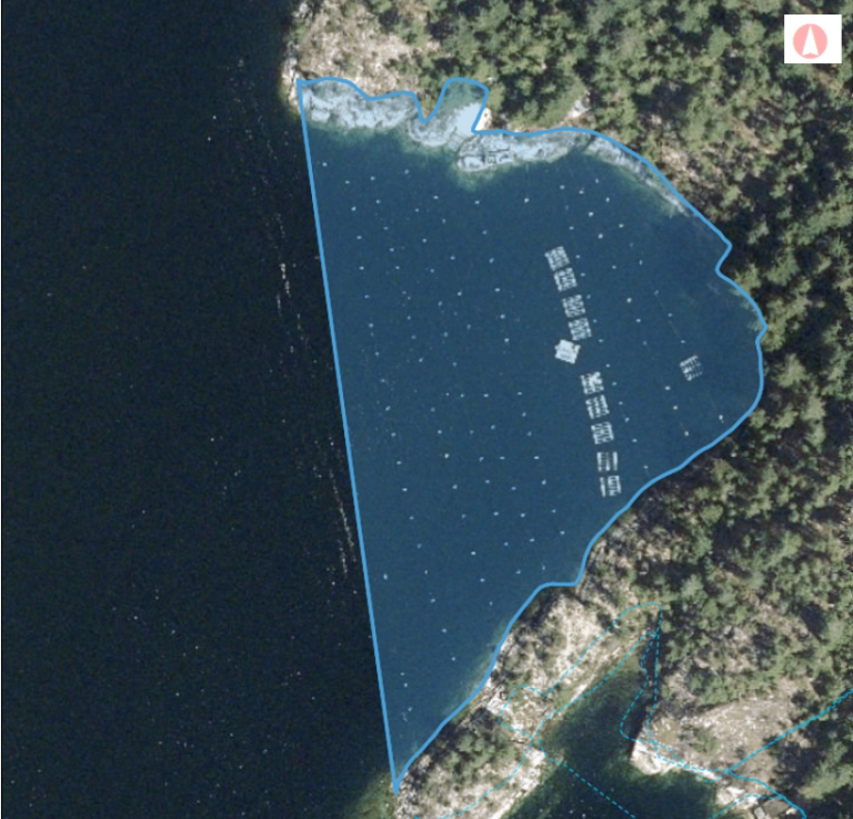 Operating shellfish Farm at Sechelt Inlet for Sale